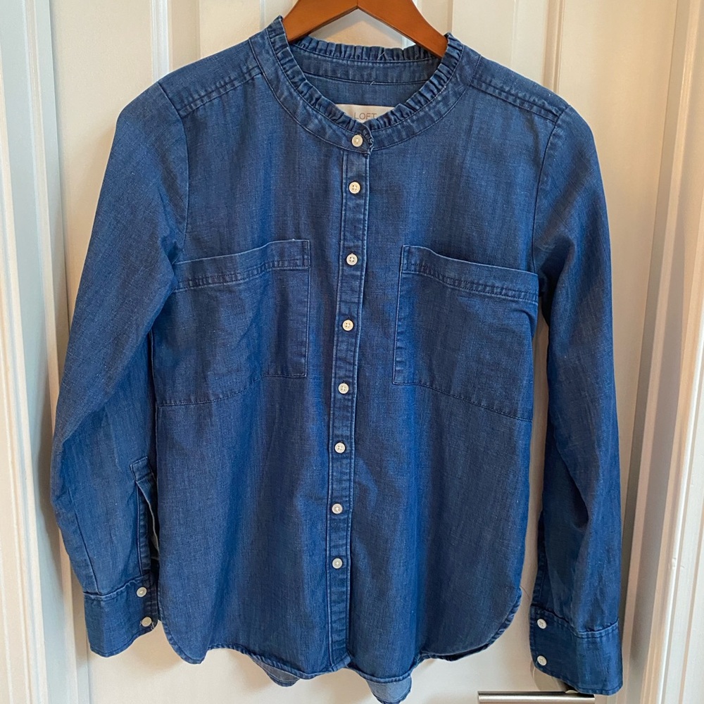 Women’s Soft Lyocell (denim look) blouse